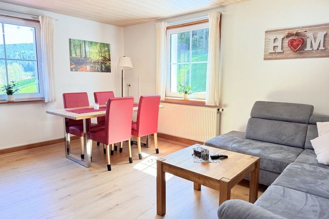 Hochparterre Wohn- Esszimmer 