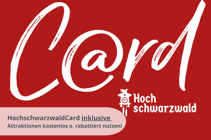 Wir sind Partner der HochschwarzwaldCard!
